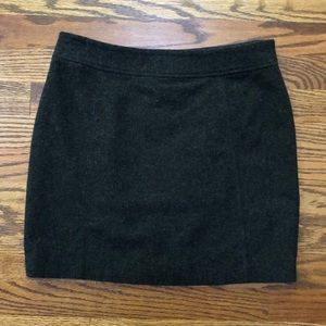 H&M wool mini skirt